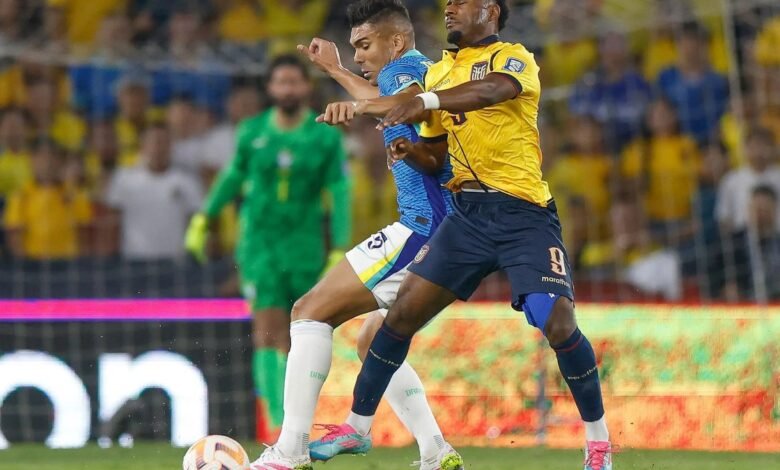 Na estreia de Ancelotti, Brasil empata com Equador pelas Eliminatórias da Copa de 2026 Na estreia de Ancelotti, Brasil empata com Equador pelas Eliminatórias da Copa de 2026