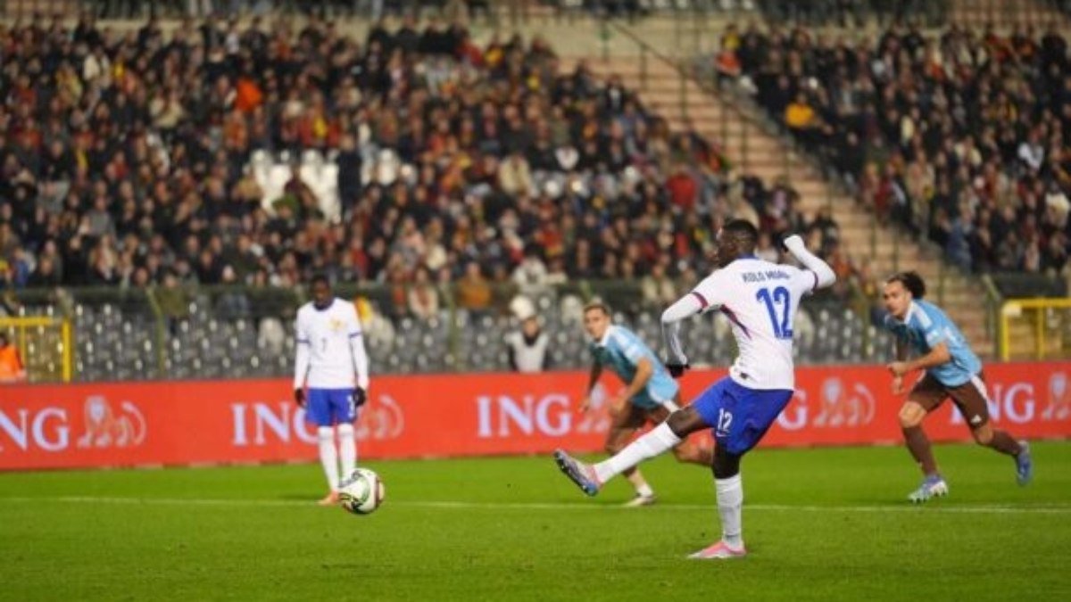 França bate a Bélgica e fica muito perto de avançar na Liga das Nações França bate a Bélgica e fica muito perto de avançar na Liga das Nações