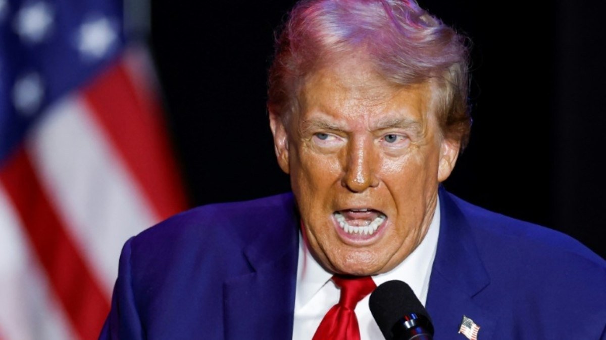 Trump faz discurso ‘sombrio’ contra migrantes e ofende Kamala Harris