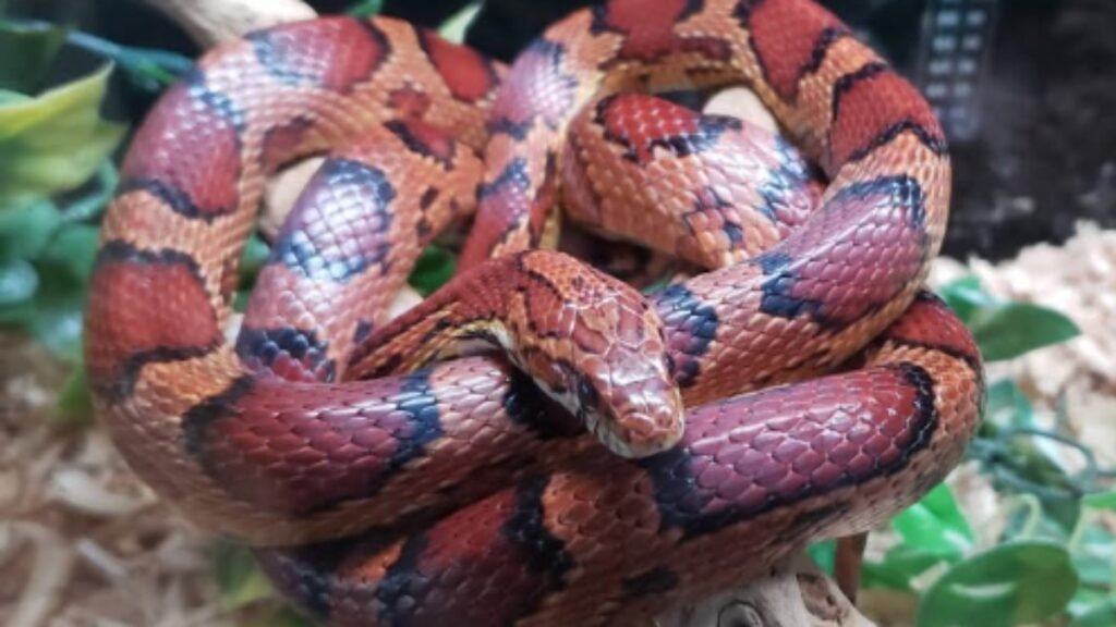 Cobra exótica dos EUA é encontrada em telhado de casa em MG