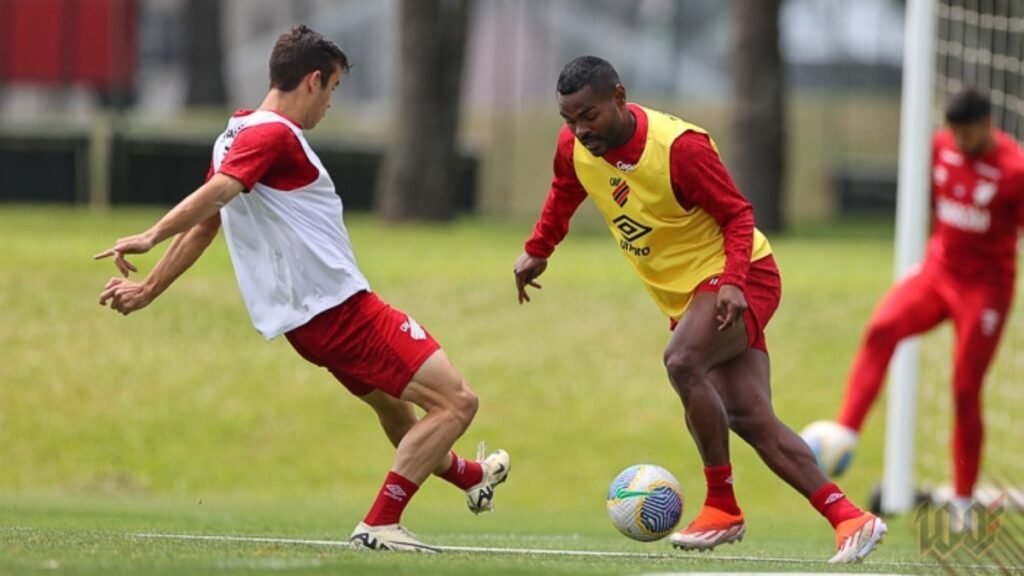Athletico segue em preparação para enfrentar o Vitória