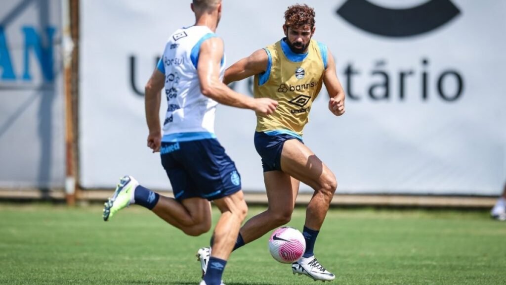 Grêmio segue em preparação para enfrentar o Atlético-GO