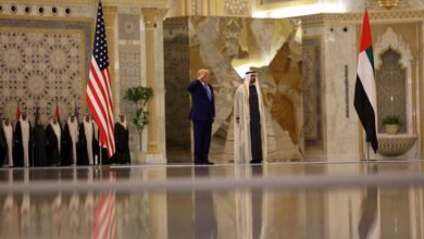 Trump volta aos EUA após encerrar viagem nos Emirados Árabes