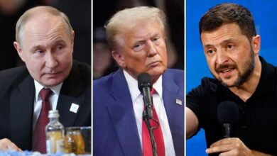 Trump diz que vai conversar com Putin e Zelensky na segunda-feira (19)