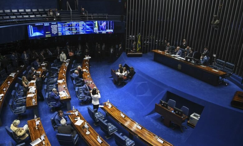 Plenário do Senado aprova restrições às propagandas de bets Plenário do Senado aprova restrições às propagandas de bets