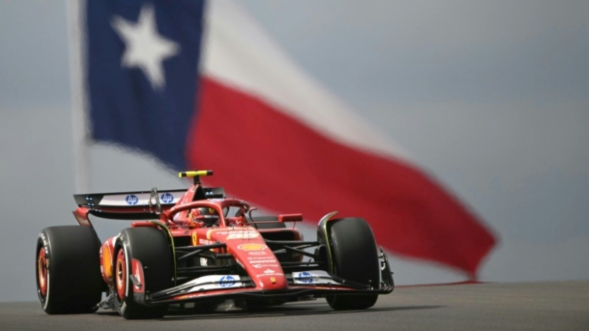 Sainz é o mais rápido no único treino livre do GP dos EUA de F1