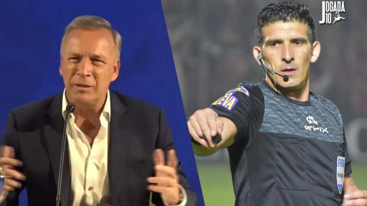 Árbitro acusa presidente do Talleres de ameaça de morte