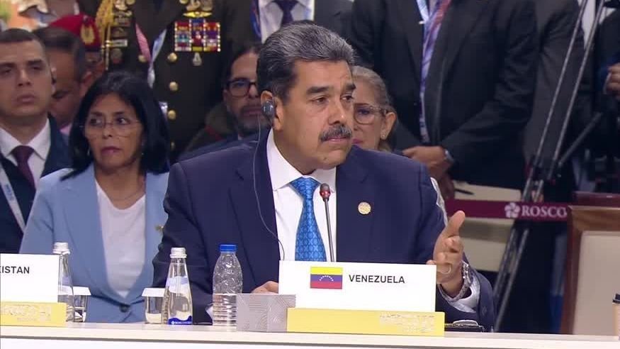 Maduro diz que Brics se escreve com “b“ de “Bolívar“; letra se refere ao Brasil na sigla
