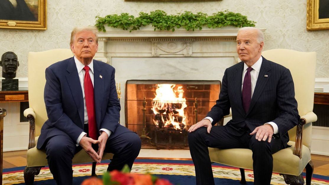 Joe Biden recebe Donald Trump na Casa Branca; líderes falam em “transição suave“