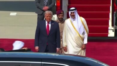 Donald Trump chega ao Catar após passagem pela Arábia Saudita