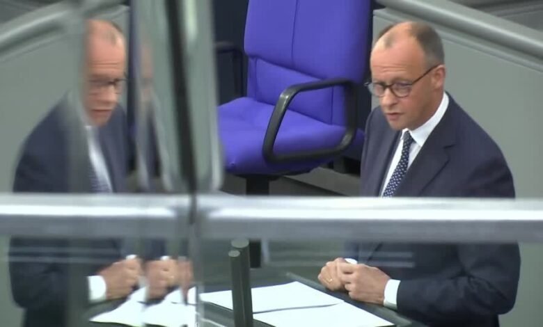 Merz pede união do Ocidente e fortalecimento da Europa contra Putin Merz pede união do Ocidente e fortalecimento da Europa contra Putin