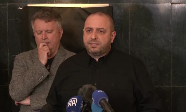 Reunião entre Zelensky e Putin é o próximo objetivo, diz ministro ucraniano Reunião entre Zelensky e Putin é o próximo objetivo, diz ministro ucraniano