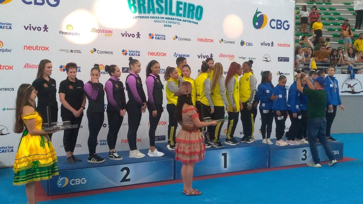 Flamengo é campeão por equipes; Julia Soares vence o individual