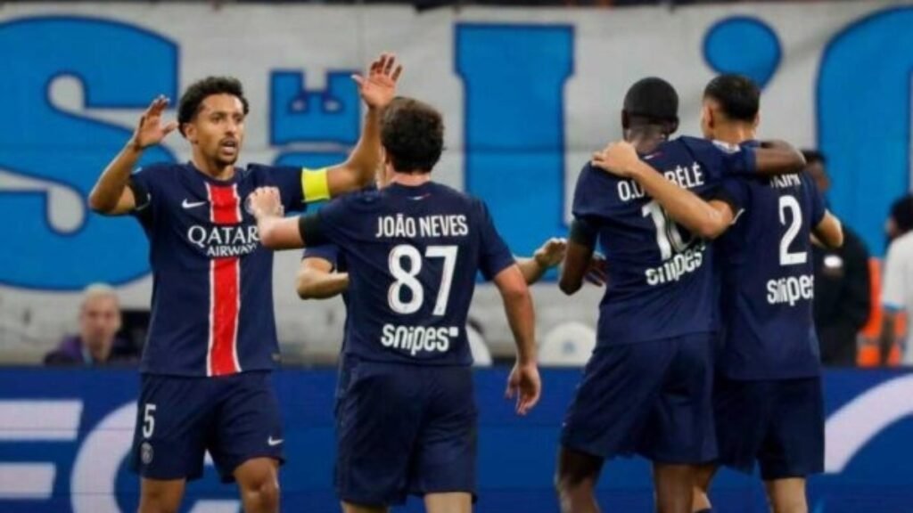 PSG faz três gols no primeiro tempo e vence Le Classique