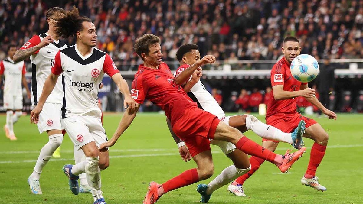 em jogo maluco, Bayern empata com o Frankfurt