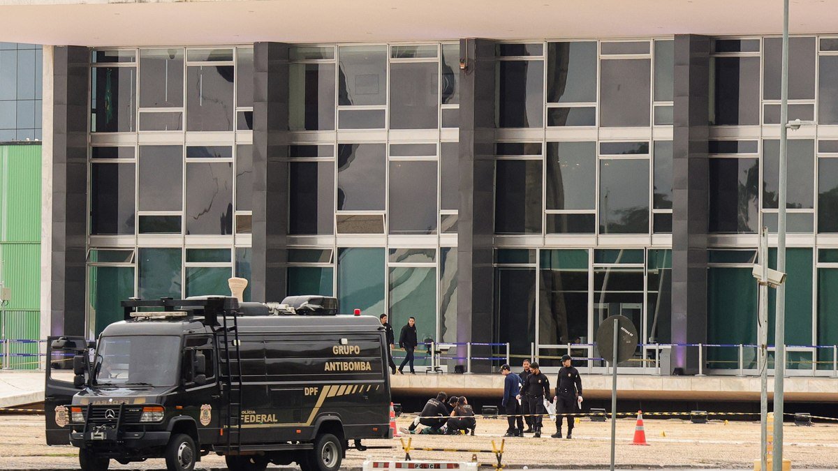 perícia descarta novos explosivos após atentado no STF
