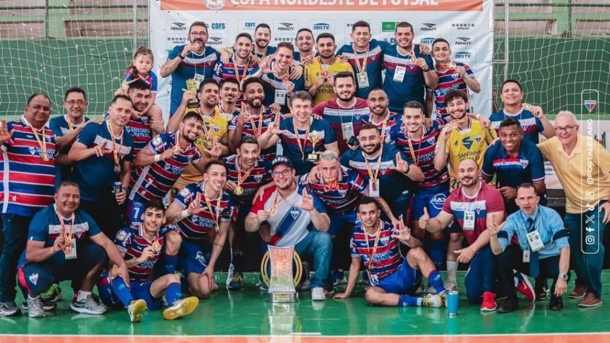 Fortaleza supera São João do Jaguaribe e é campeão da Copa Nordeste de Futsal