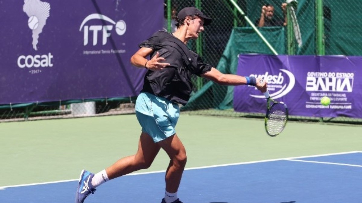 Baiano Victor Rocha supera jovem talento e vai à semi na 39ª edição do Bahia Juniors Cup em Salvador (BA)
