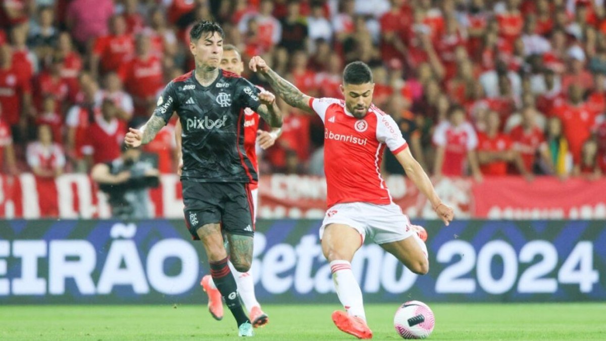 Internacional empata com o Flamengo e amplia invencibilidade no Brasileirão
