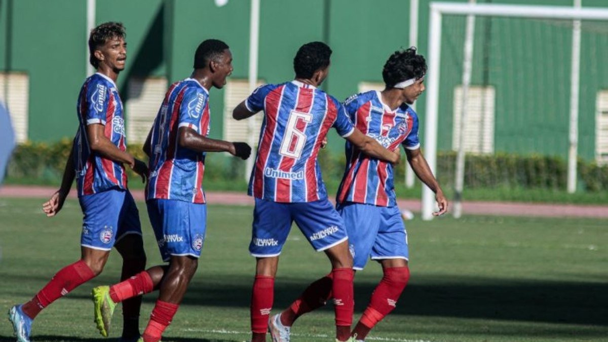 Bahia enfrenta Goiás pelo jogo de ida das quartas de final da Copa do Brasil Sub-20