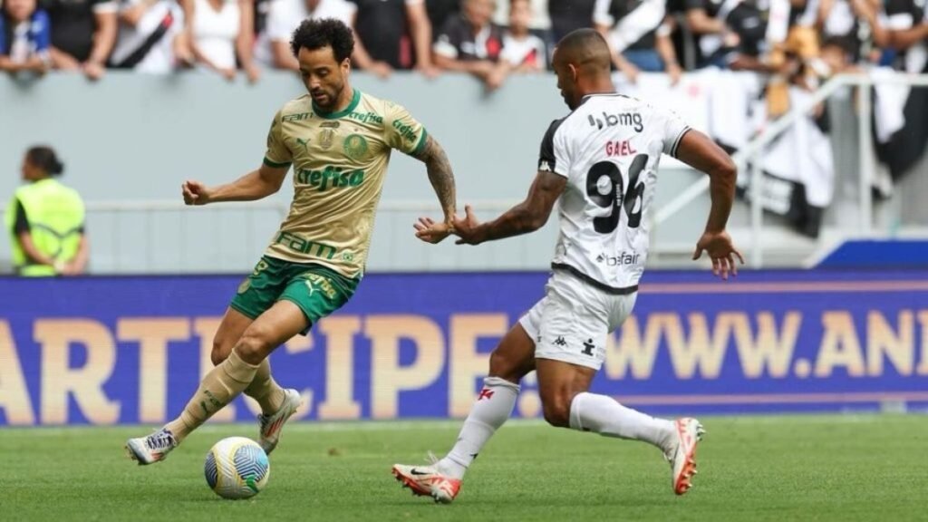 Vasco perde para Palmeiras, com erro decisivo