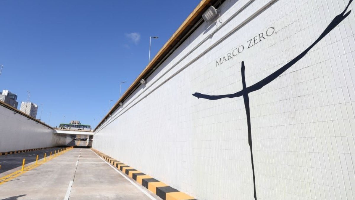 brasilienses aproveitam novo ponto “instagramável” no Eixão do Lazer
