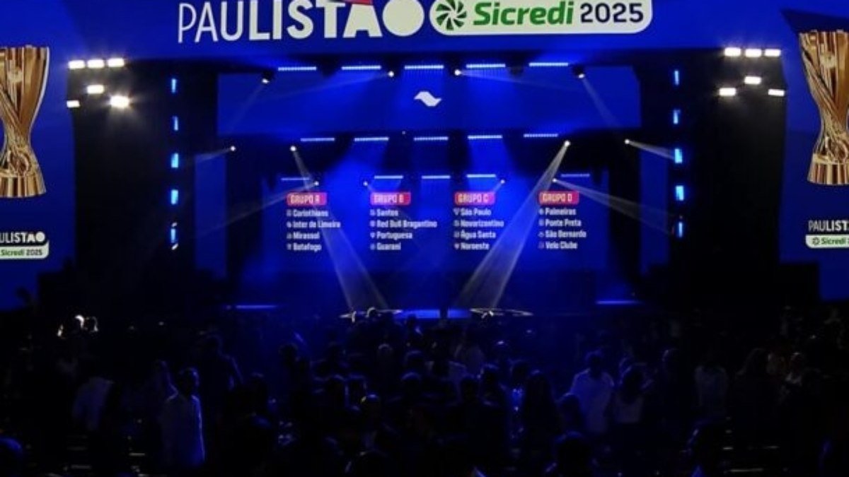 Grupos do Paulistão-2025 são sorteados; confira datas e regulamento