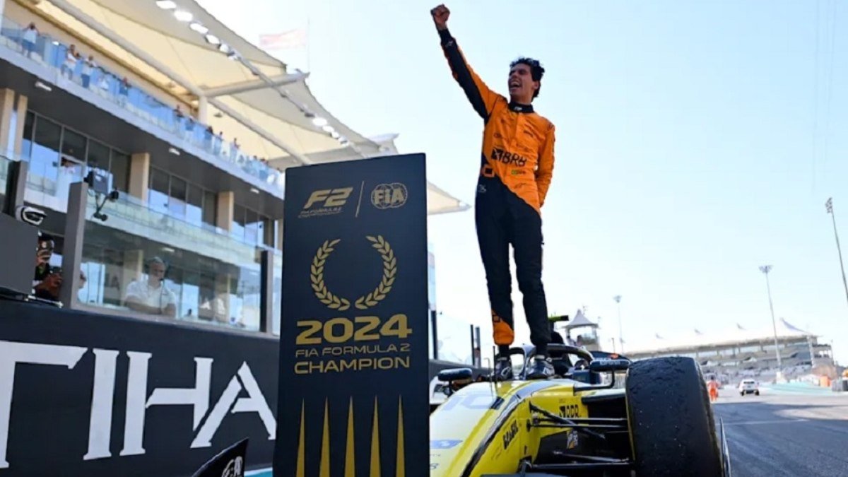 Gabriel Bortoleto chega em segundo em Abu Dabi e conquista o título da Fórmula 2
