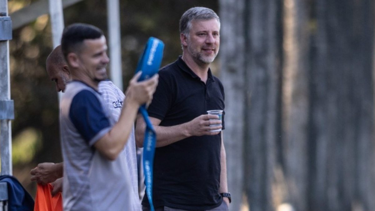 Daniel Kaminski completa um ano como executivo de futebol do Água Santa: ‘Uma realização muito grande’
