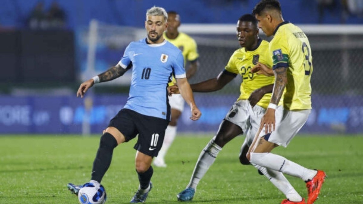 Uruguai e Equador não saem do zero nas Eliminatórias