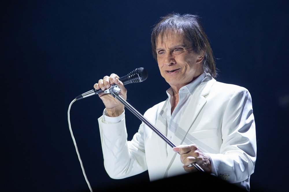 Roberto Carlos faz show no Ginásio Goiânia Arena nesta quinta-feira