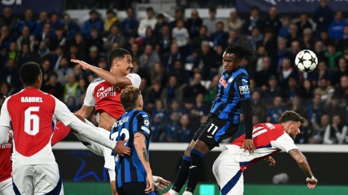 Atalanta e Arsenal empatam sem gols na 1ª rodada da Champions