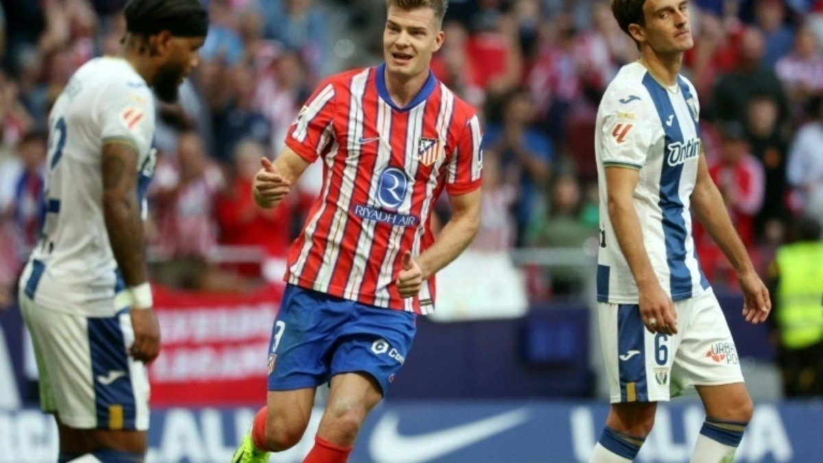 Atlético de Madrid vence Leganés (3-1) com gols de Griezmann e Sorloth