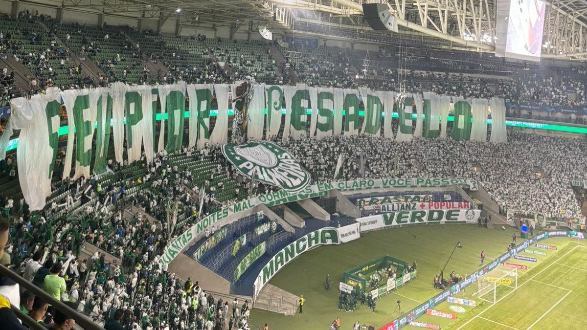 Torcida organizada do Palmeiras é suspensa dos estádios por 30 dias