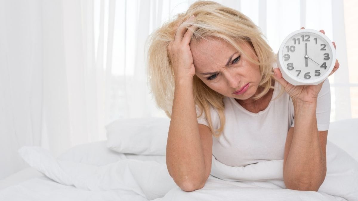 Menopausa dá insônia?