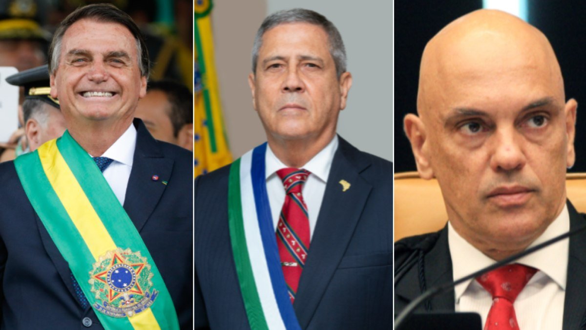 Braga Netto impediu ‘acordo de paz’ entre Bolsonaro e Alexandre de Moraes