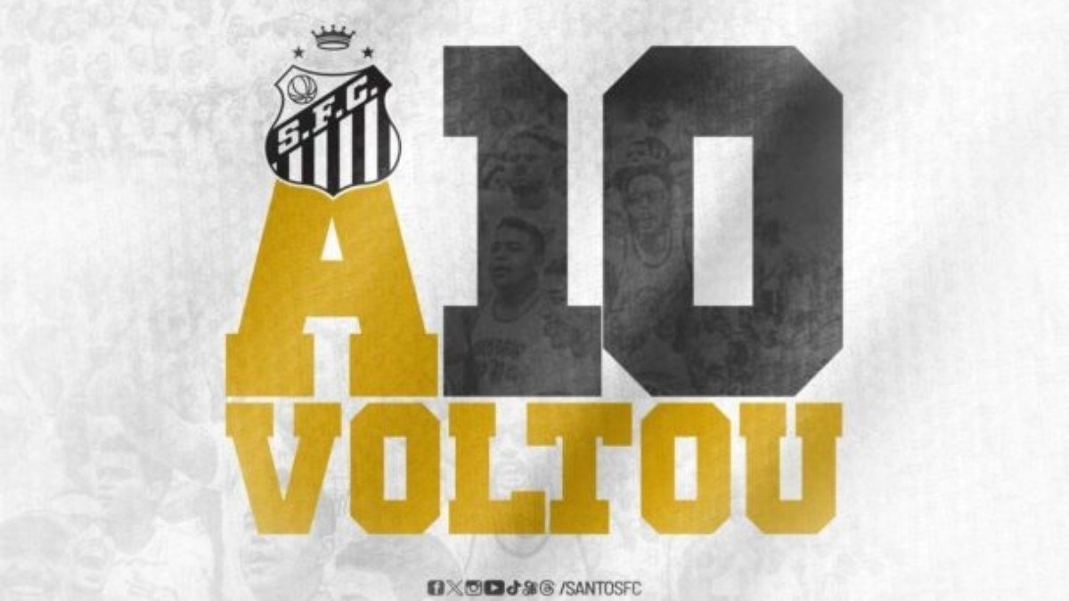 Santos anuncia volta da camisa 10; entenda