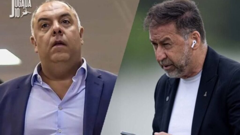 Marcos Braz ‘invade’ entrevista e rebate presidente do Corinthians sobre Hugo Souza
