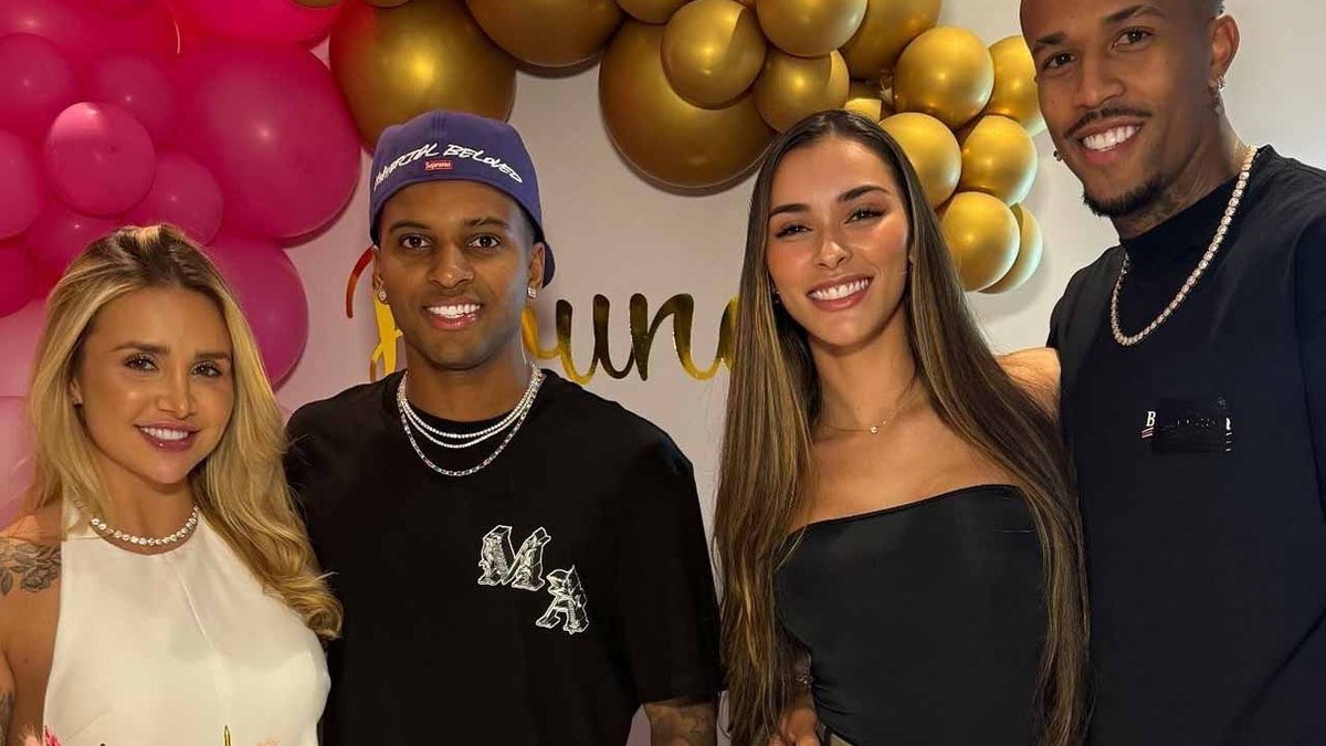 Rodrygo Goes faz declaração em aniversário de Bruna Rotta Rodrygo Goes faz declaração em aniversário de Bruna Rotta