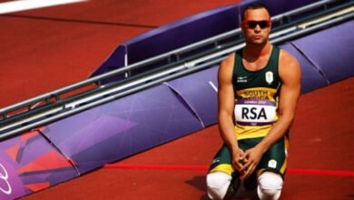 Condenado por assassinar namorada, Pistorius volta a competir