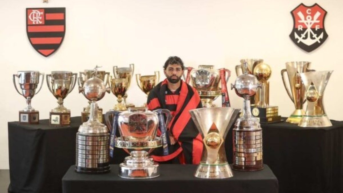 Veja as homenagens do Flamengo a Gabigol nas redes sociais