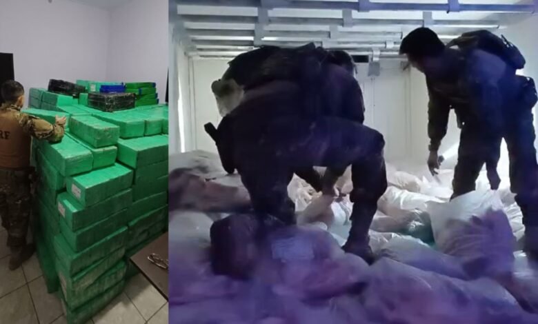 PRF encontra mais de 5 toneladas de ‘maconha congelada’ em carga PRF encontra mais de 5 toneladas de ‘maconha congelada’ em carga