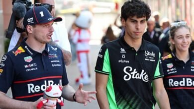 Na coletiva antes do GP de Mônaco, Verstappen e Bortoleto falam de sua antiga amizade