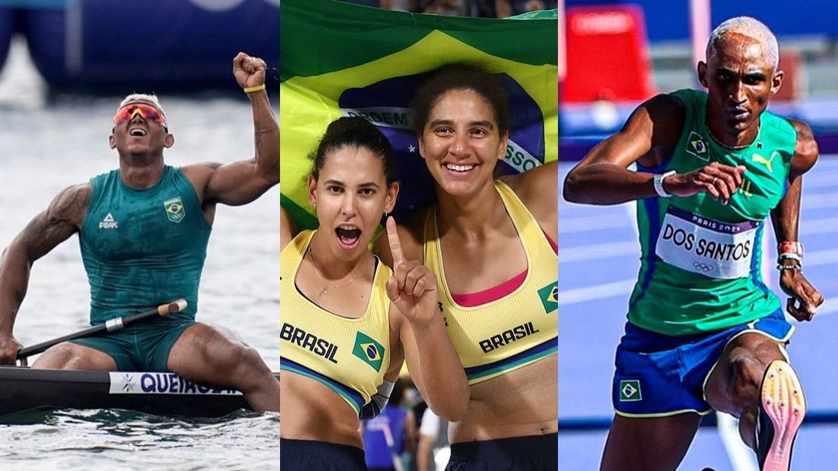 ouro no vôlei de praia, prata de Isaquias, bronze de Piu