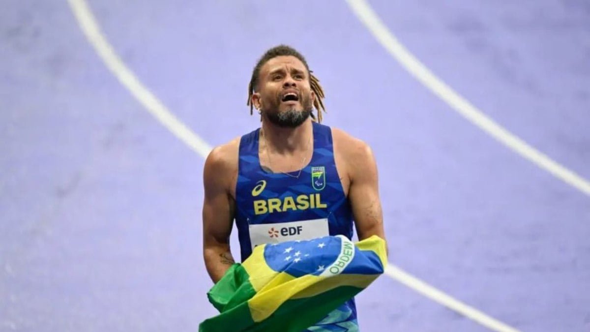 Ricardo Mendonça ganha ouro nos 100 metros