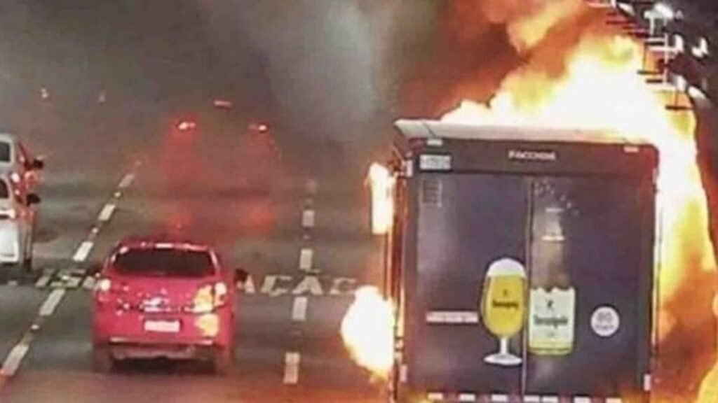 “Parecia noite”, diz adolescente presa em túnel durante incêndio no Rio; veja vídeos