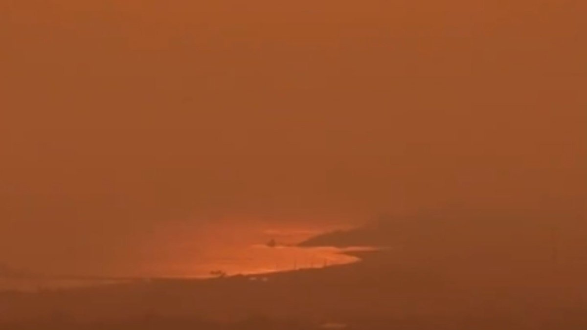 Fumaça das queimadas muda cor do céu no Pará, sede da próxima COP; veja imagens Fumaça das queimadas muda cor do céu no Pará, sede da próxima COP; veja imagens