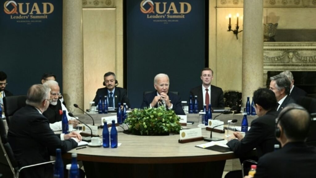 ‘A China está nos testando’, diz Biden a aliados do Quad