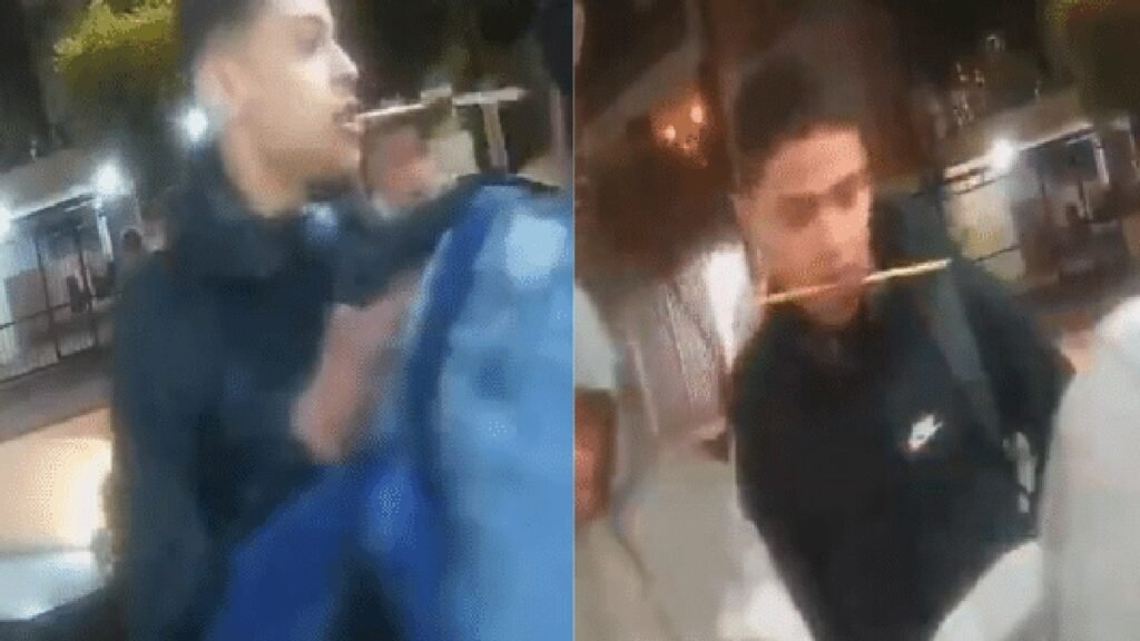 Ladrão é flagrado comendo espetinho durante roubo em São Paulo