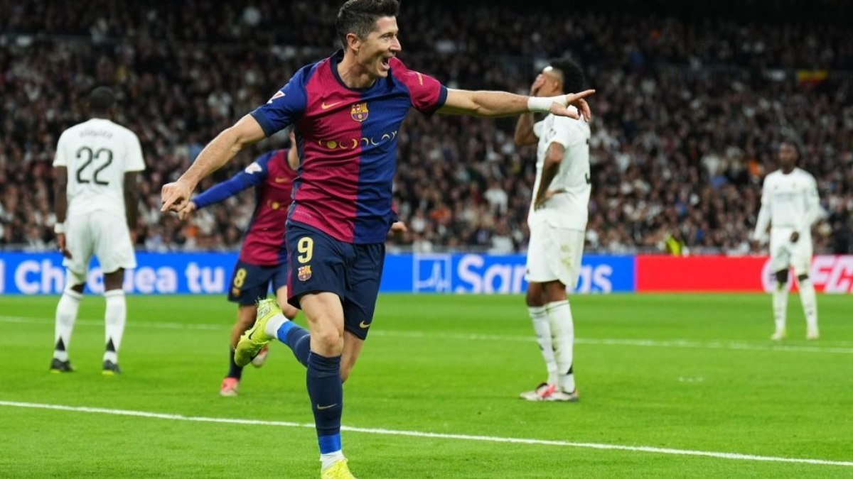 Barcelona dá show e goleia o Real Madrid no Santiago Bernabéu